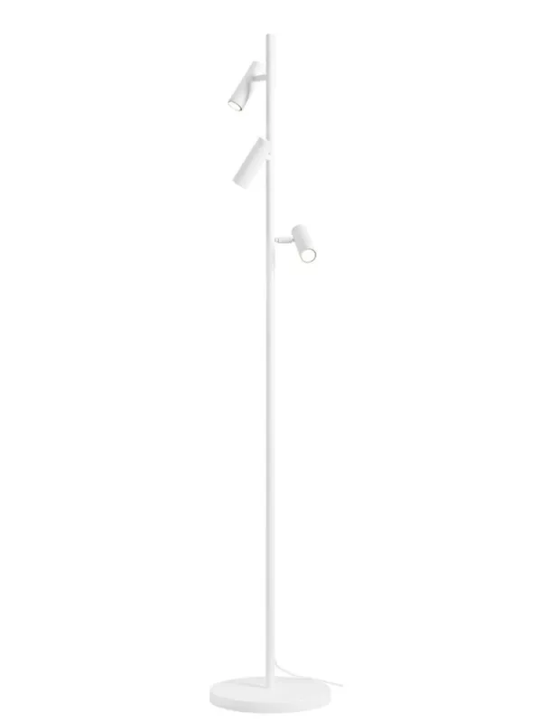 Aldex Lampa Stojąca Trevo All White 3 x 35W (1104A) kolory-swiatla.pl Premium