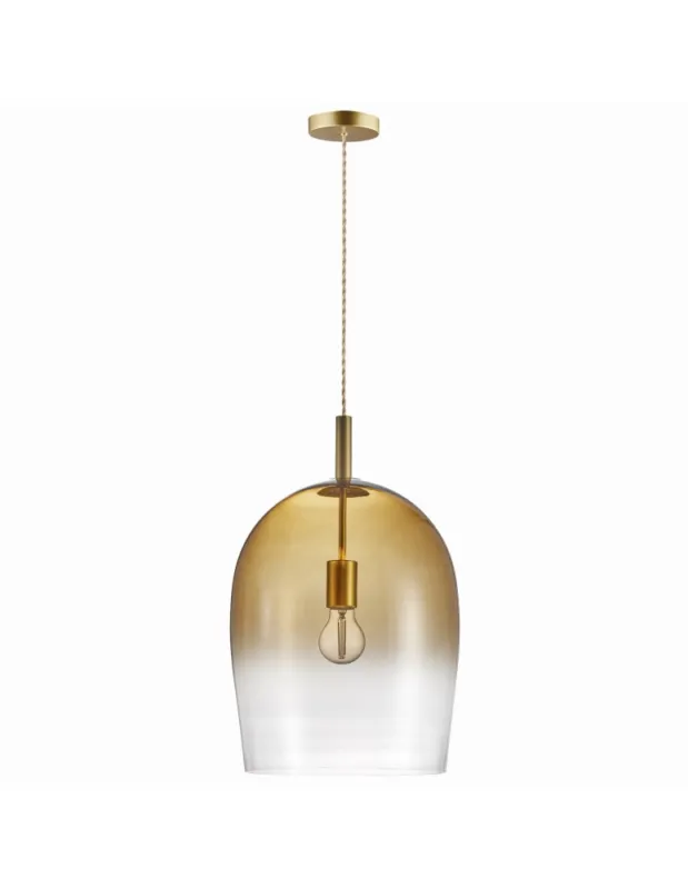 Tylko dziś NORDLUX Lampa wisząca UMA 40W E27 Złoty Szkło/Metal 2112733027