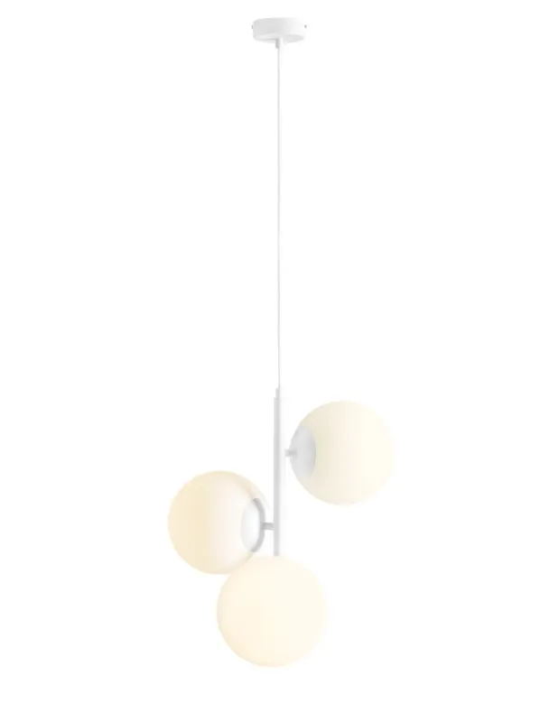 Promocja Aldex Lampa Wisząca FIN 3 WHITE M 3 x max 15W LED (1120E_M)