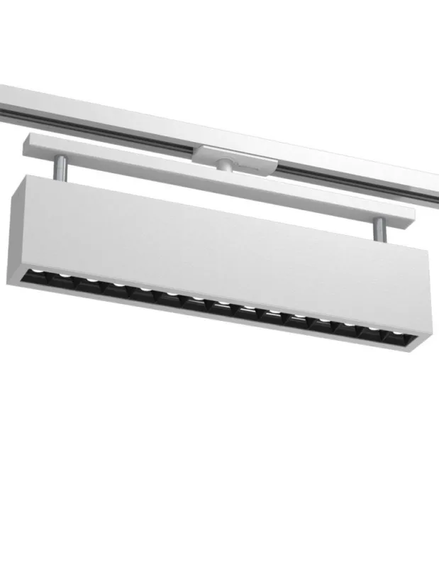 Brosline Spot A - Glare track 15 - Biały - Szynoprzewód 1F 230V 3000K 6332 Oferta czasowa