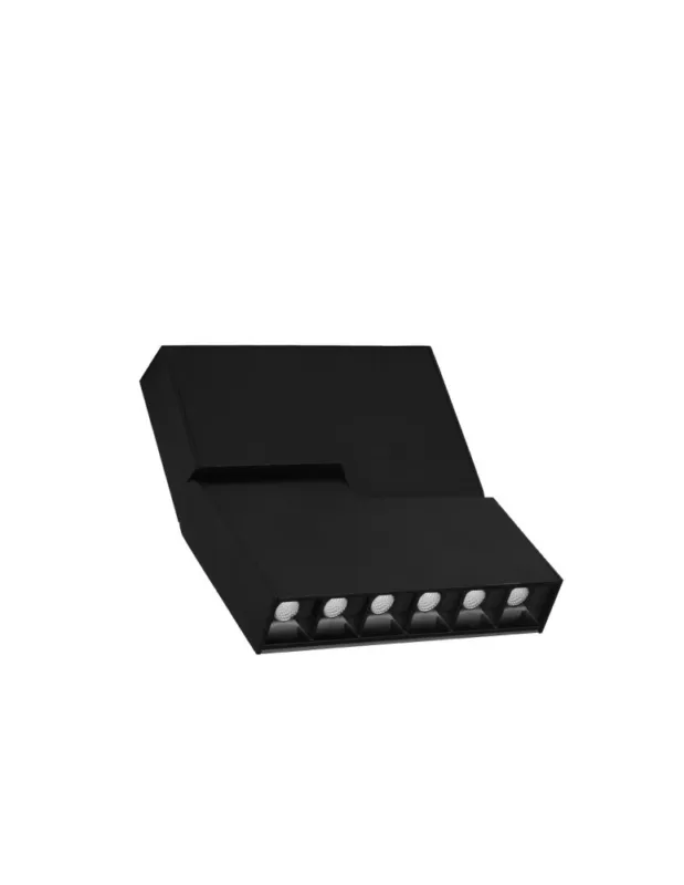 Zamów teraz Light Prestige Reflektor Lunar 6x1W magnetic czarny LED czarny LP-561-MAG-BK kolory-swiatla.pl