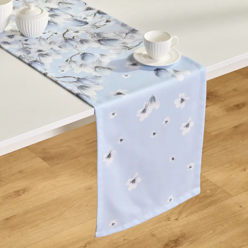 Bieżnik z nadrukiem Fladis 35x180 cm z wzorem kwiatowym - Promocja