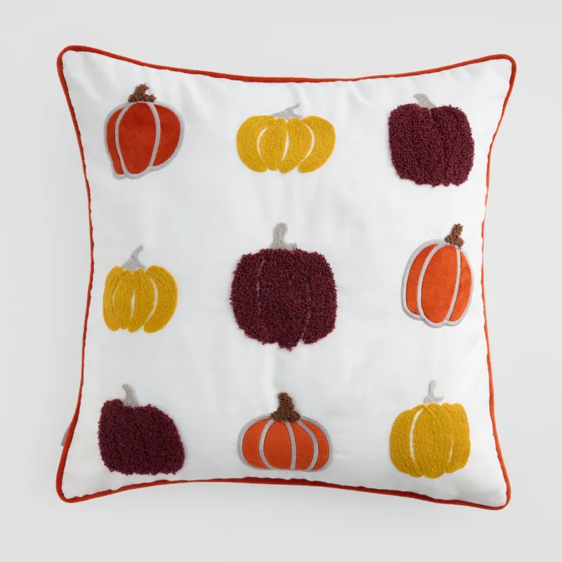 Poszewka Haftowana Pumpkinio 45x45 cm - Niska cena