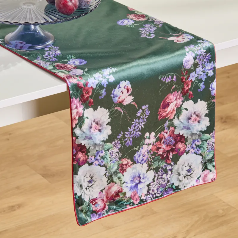 Bieżnik z nadrukiem Fiorosa 40x180 cm - Niska cena