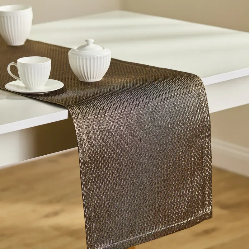 Bezpieczna płatność Bieżnik Żakardowy Mokaita 35x180 cm -