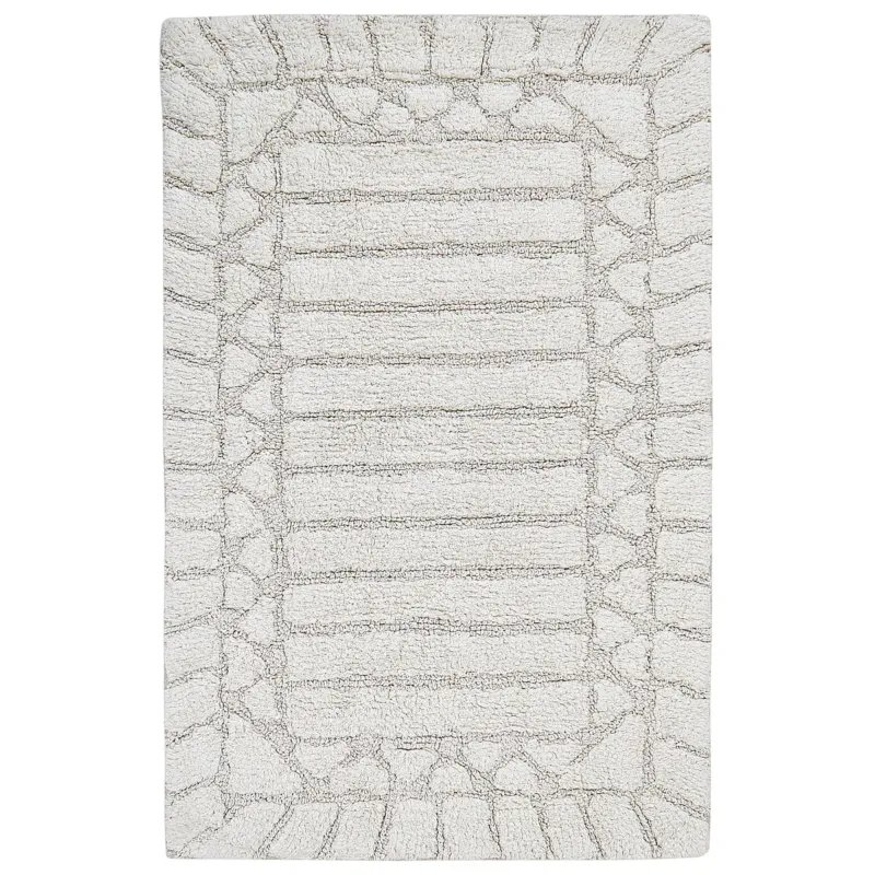 Dywanik łazienkowy TEKKE Jasnobeżowy 60 x 90 cm Bawełna - Premium