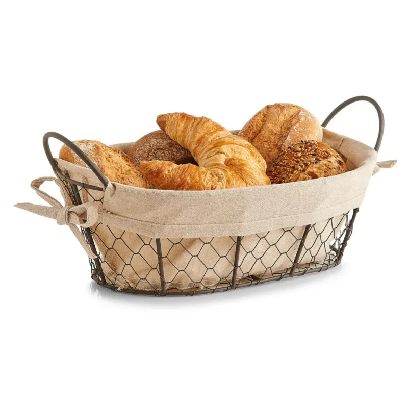 Koszyk na chleb, pieczywo, owoce COUNTRY STYLE, 30x21x11 cm, ZELLER - Oferta limitowana