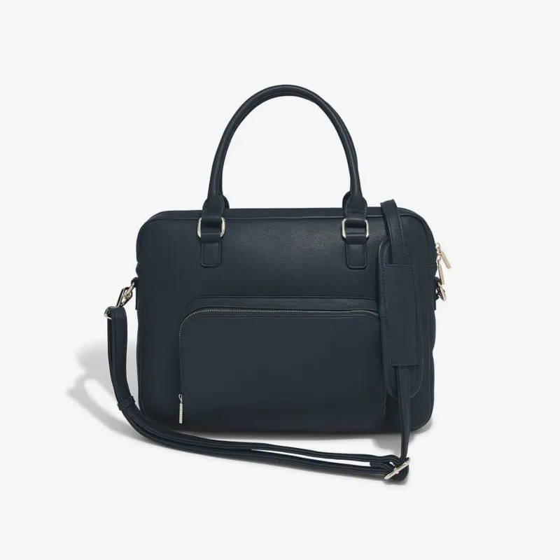 Torba na laptop Stackers Pebble granatowa - Ostatnia szansa