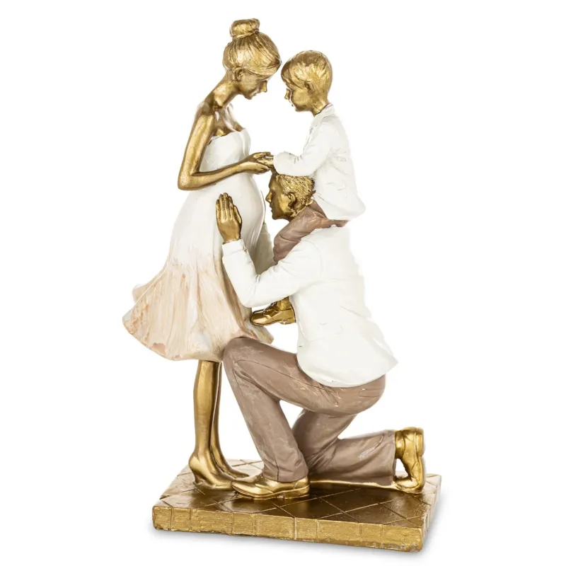 Dekoracja - Figurka młodzi rodzice 24x14x8 cm FAMILY - Do wyczerpania zapasów