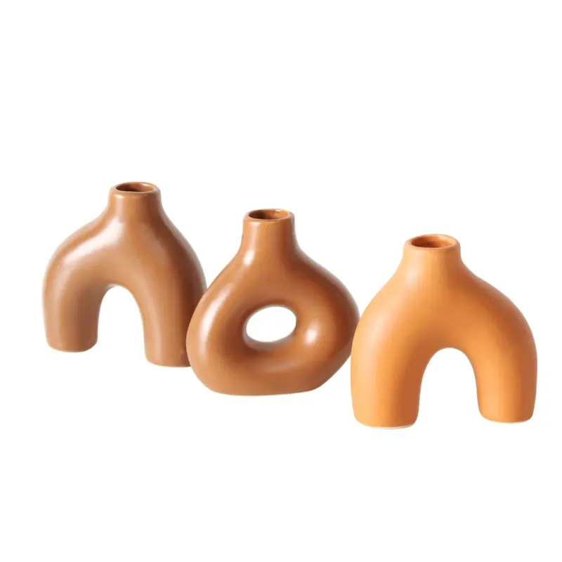 Wysoka jakość Wazony ceramiczne 10x3,5x10 cm ARTIFICIUM -