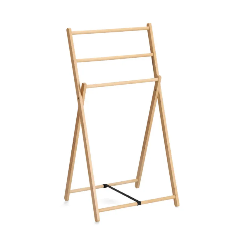 Bestseller Bambusowy stojak na ręczniki, 50 x 42 x 95 cm -