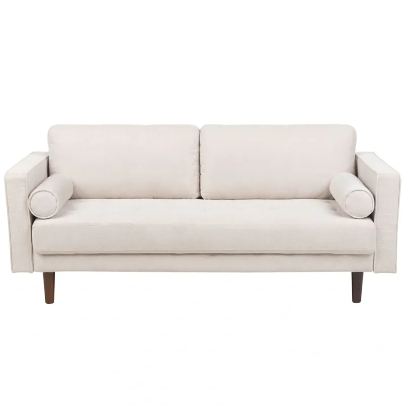Do wyczerpania zapasów Sofa NURMO Jasnobeżowy dla 3 osób -