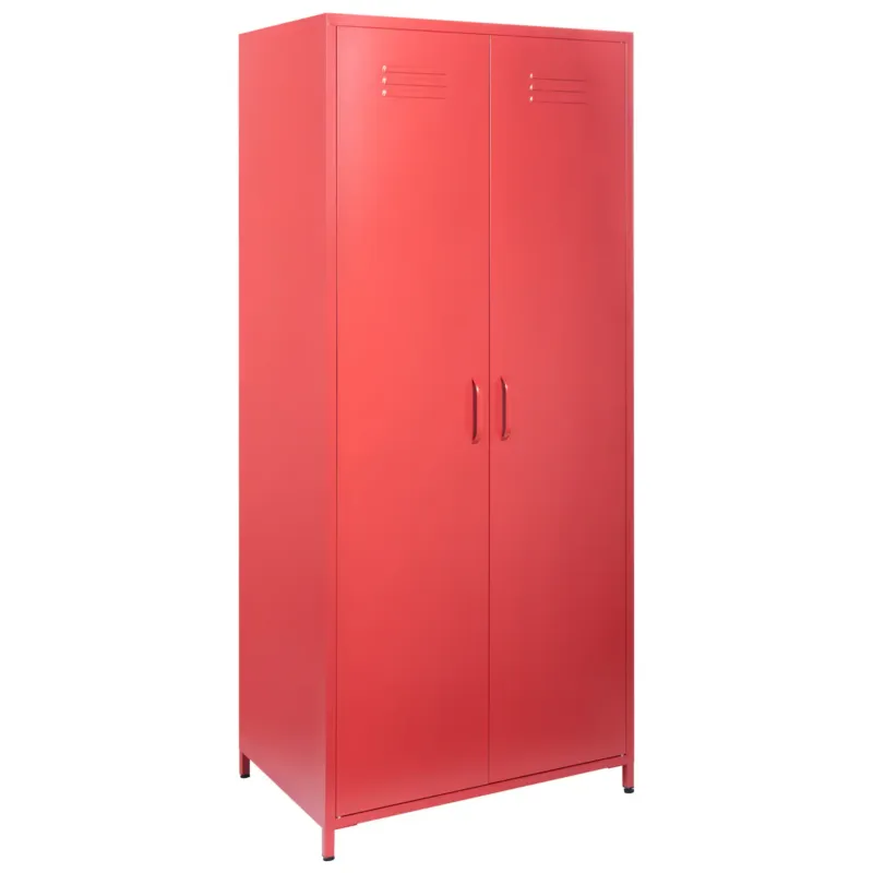 Wyjątkowa oferta Szafka biurowa VARNA Metal Czerwony -