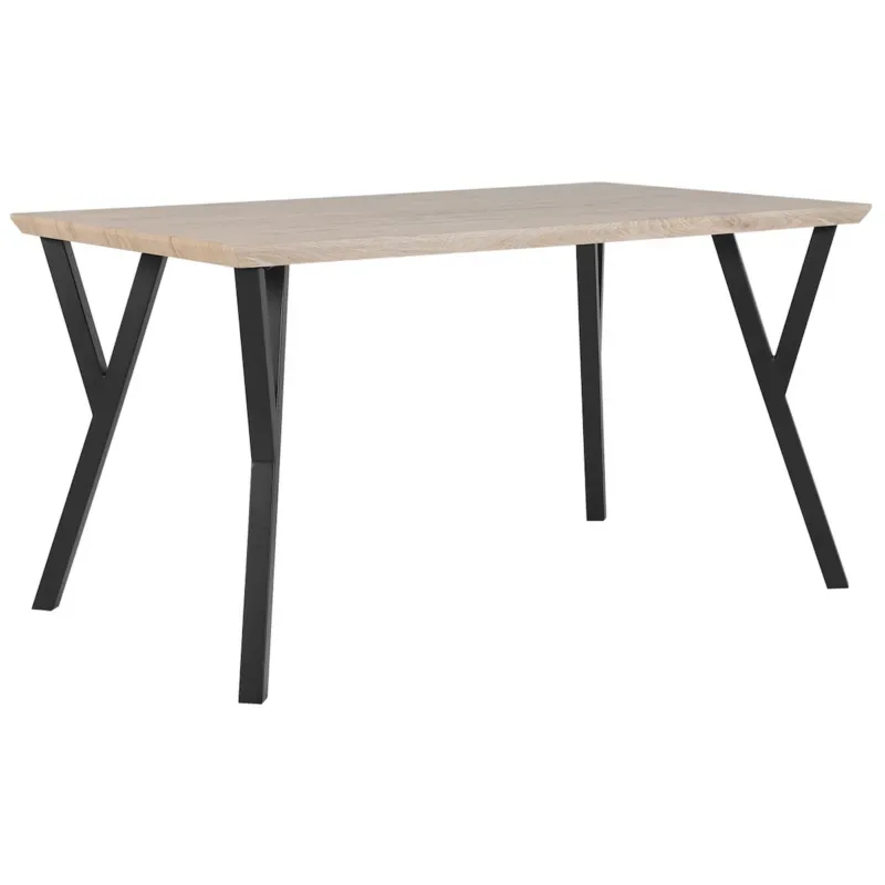 Wyjątkowa oferta Stół do jadalni BRAVO Jasnobrązowy 140 cm 80 cm -
