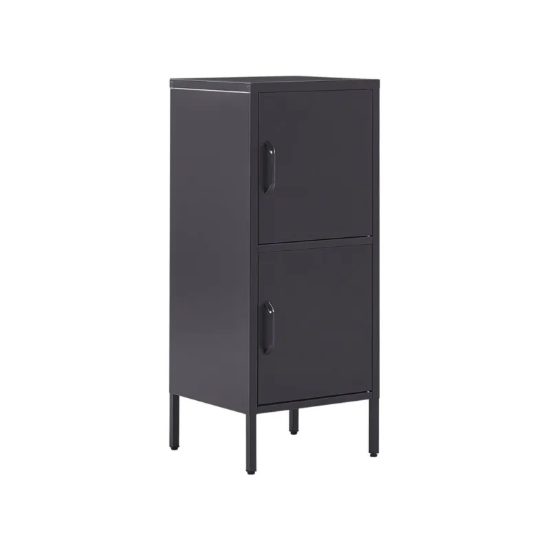 Bestseller Szafka biurowa metalowa czarna HURON -