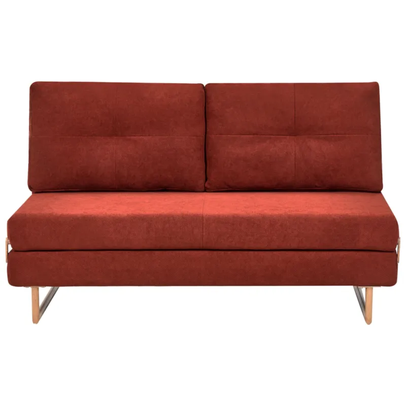 Darmowy zwrot Sofa rozkładana dla 3 osób JERSLEV Czerwony -
