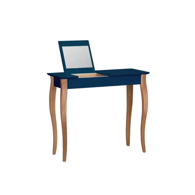 Łatwy zwrot Toaletka z lustrem LILLO 85 cm petrol blue -