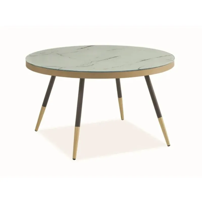 Oferta Ława VEGA B 80x80 biała/czarna -