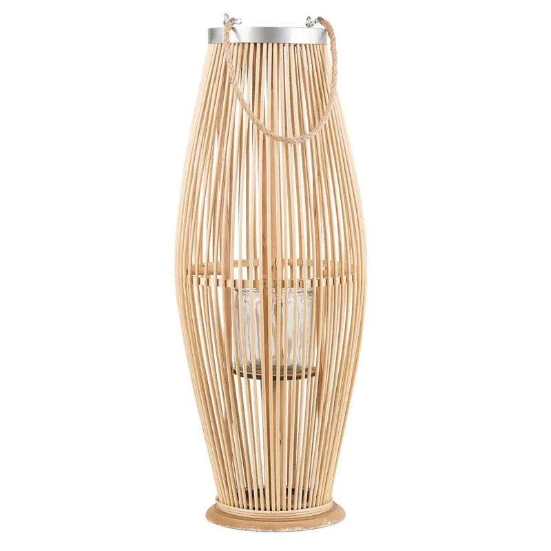 Zniżka Lampion TAHITI Bambus 72 cm Naturalny -
