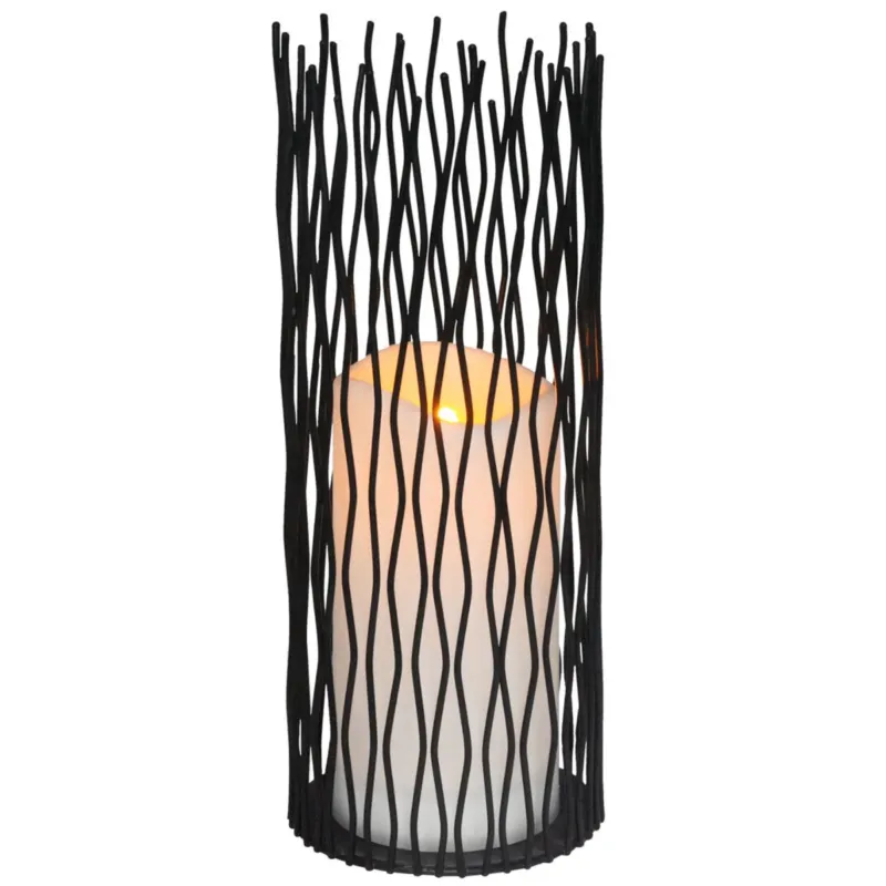Obniżka ceny Zewnętrzna latarenka Nyborg XL 313294 candle na baterie czarna -