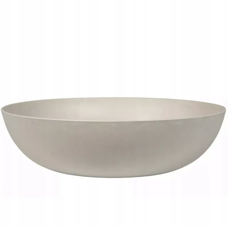 MISA MISKA DEKORACYJNA POIDEŁKO NA FONTANNĘ TWORZYWO SZARA DUŻA 30cm - Premium