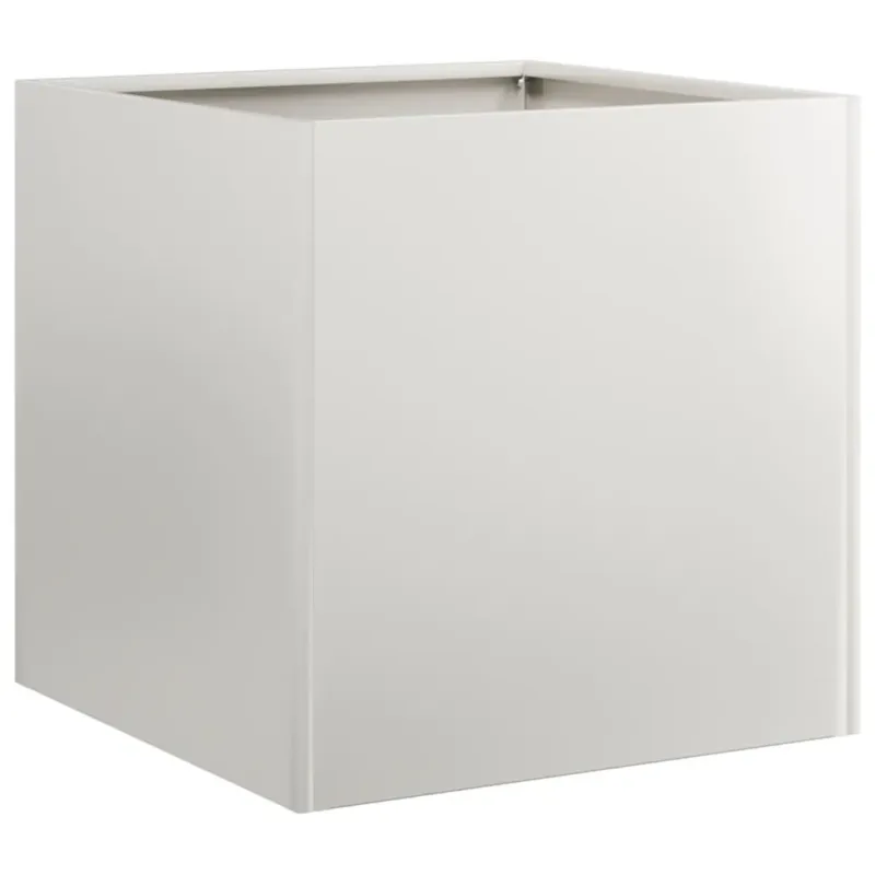 Do wyczerpania zapasów vidaXL Doniczka 40x40x40 cm Stal nierdzewna -
