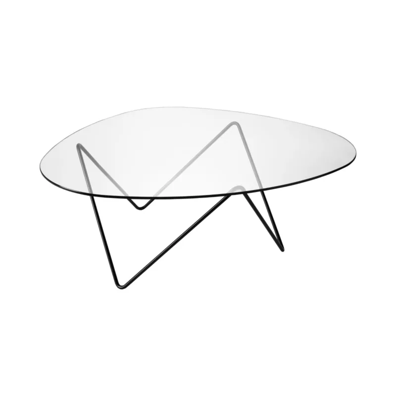Okazja Nowoczesny stolik kawowy Pedrera clear glass Gubi
