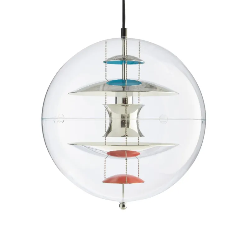 Oferta limitowana Lampa wisząca VP Globe Chrome Ø50