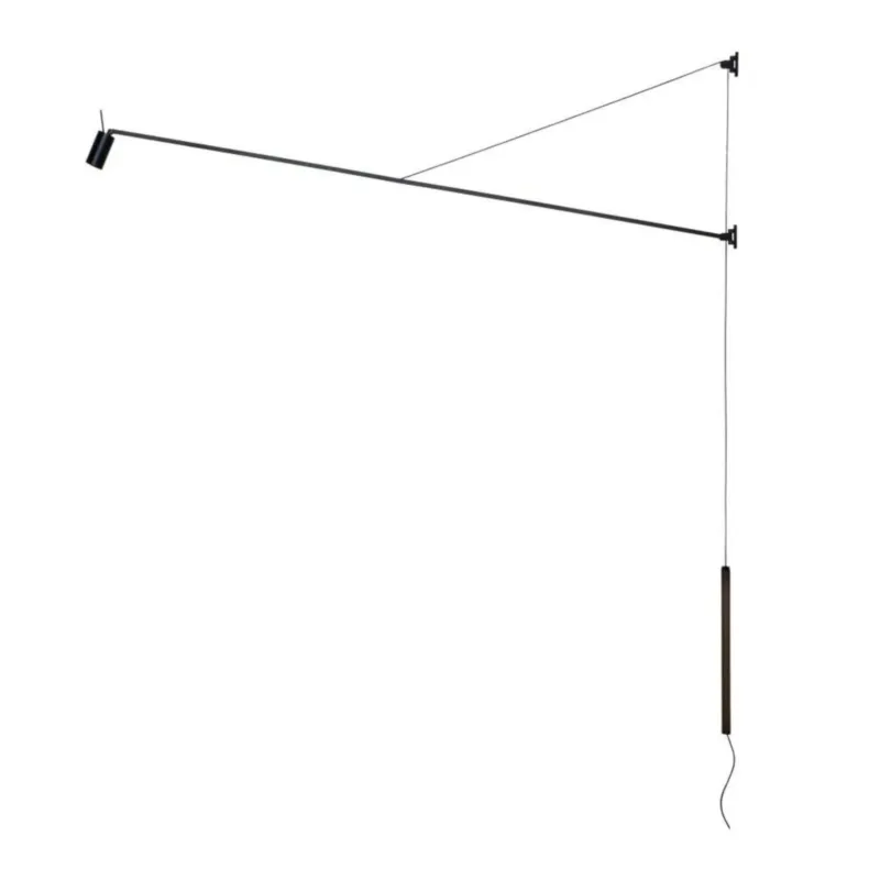 Dostępne od ręki Lampa Swan Plus Black NEMO