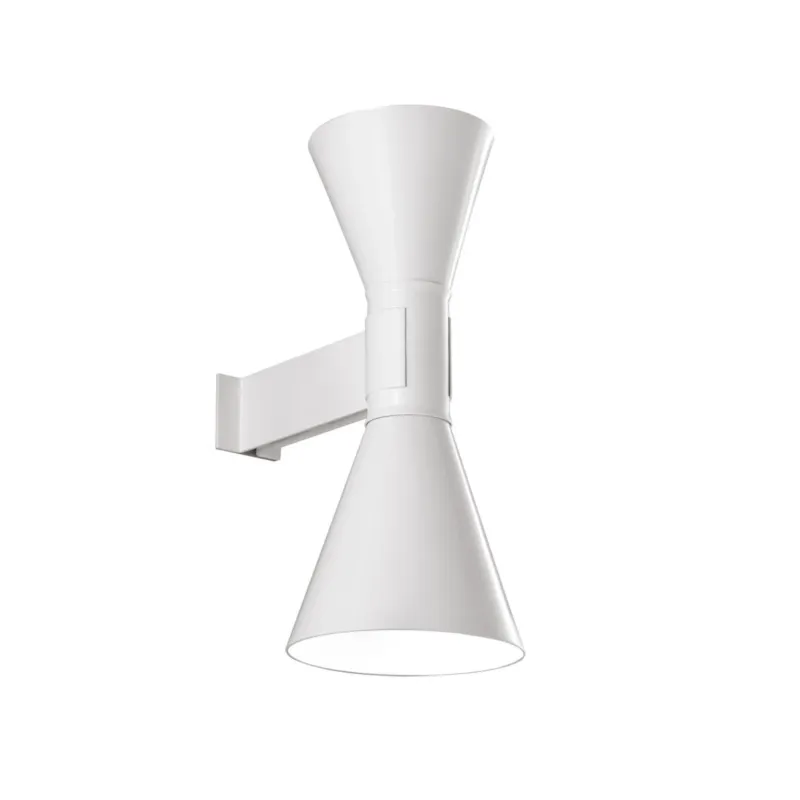 Łatwy zwrot Lampa Applique de Marseille White NEMO