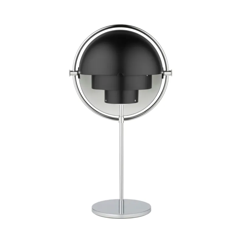 Hit cenowy Lampa stołowa Multi-Lite Chrome Base Black Gubi