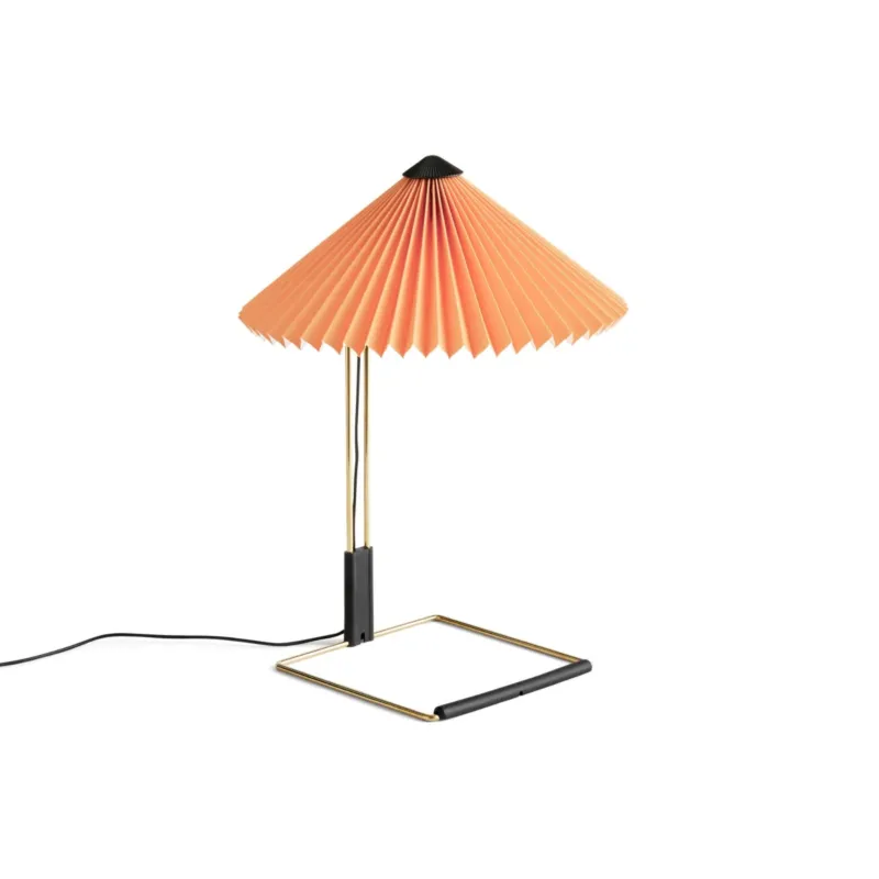 Bezpieczne zakupy Lampa stołowa Matin S Steel Gold Peach HAY