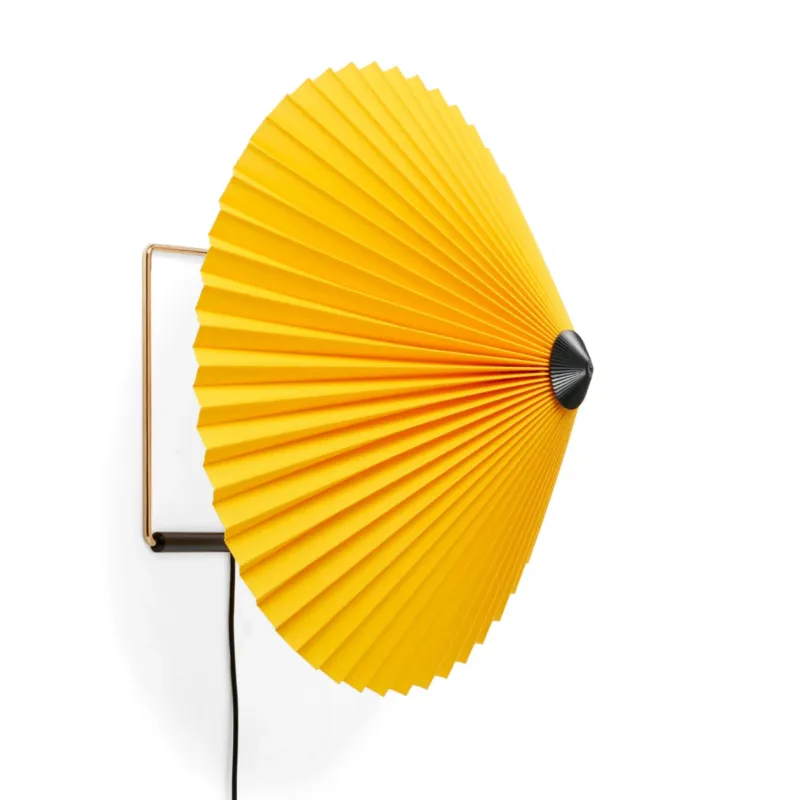Tylko dziś Lampa ścienna Matin Yellow Ø38 HAY
