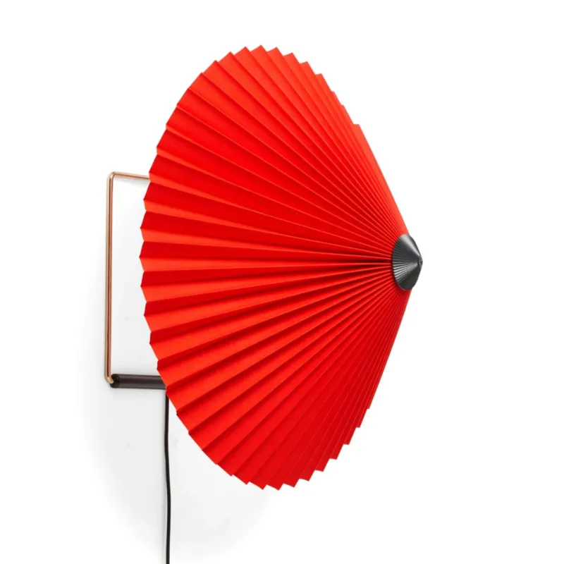 Dostępne od ręki Lampa ścienna Matin Ø38 Bright Red HAY