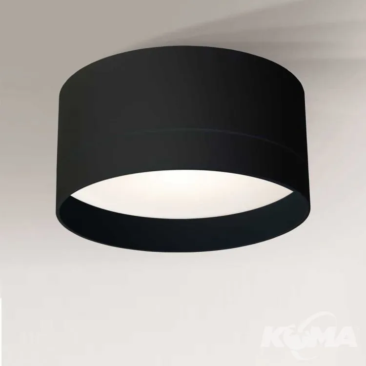 Oprawa natynkowa plafon1x10W GX53 czarna Oferta limitowana