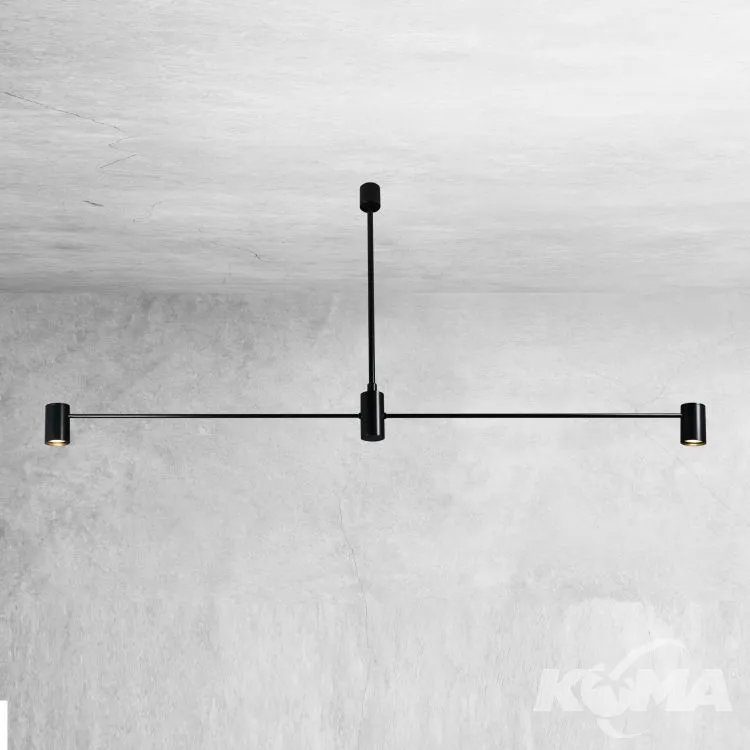 Lampa wisząca 2x5W led mr11 czarna Bezpieczna płatność