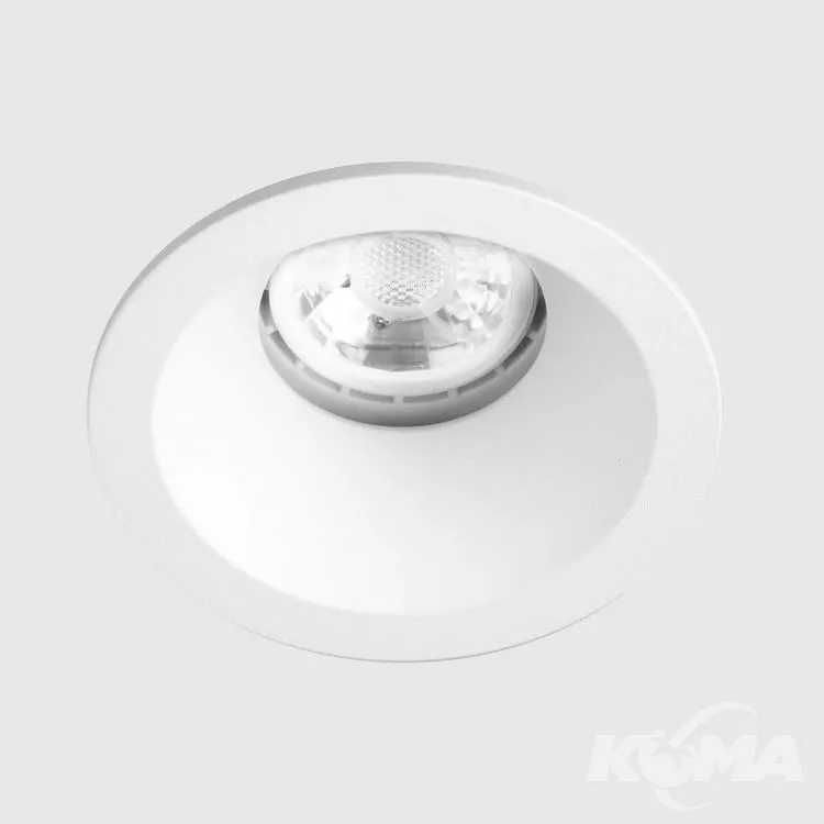 Oprawa wpuszczana biała 1x8W LED GU10 IP65 Bezpieczne zakupy