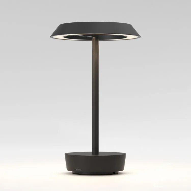 Lampa stołowa mobilna czarna 2,6W LED 2700K 214 lm CRI 90 ściemnialna Ograniczona ilość