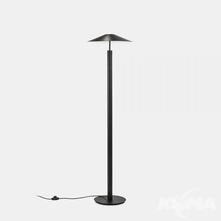 Stojąca podłogowa 14,9W led 2700K 553lm czarna Rabat