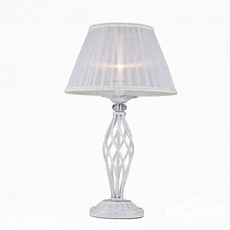 Bestseller Lampa stołowa 1x40W E14 230V biała/złota