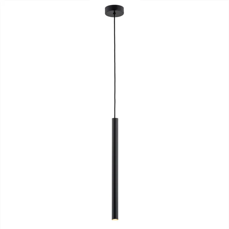 Rabat Lampa Wisząca Rio 8329 Argon 1xLED 4,2W Stal Lakierowana, Czarny