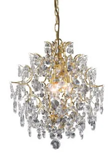 Lampa wisząca Rosendal 100524 Markslojd 3xE14 40W Złoty Przezroczysty Dostępne od ręki