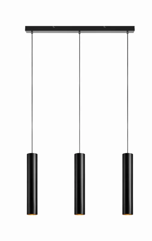 Lampa wisząca Ruben 107882 Markslojd 3xGU10 35W Czarny Oferta limitowana