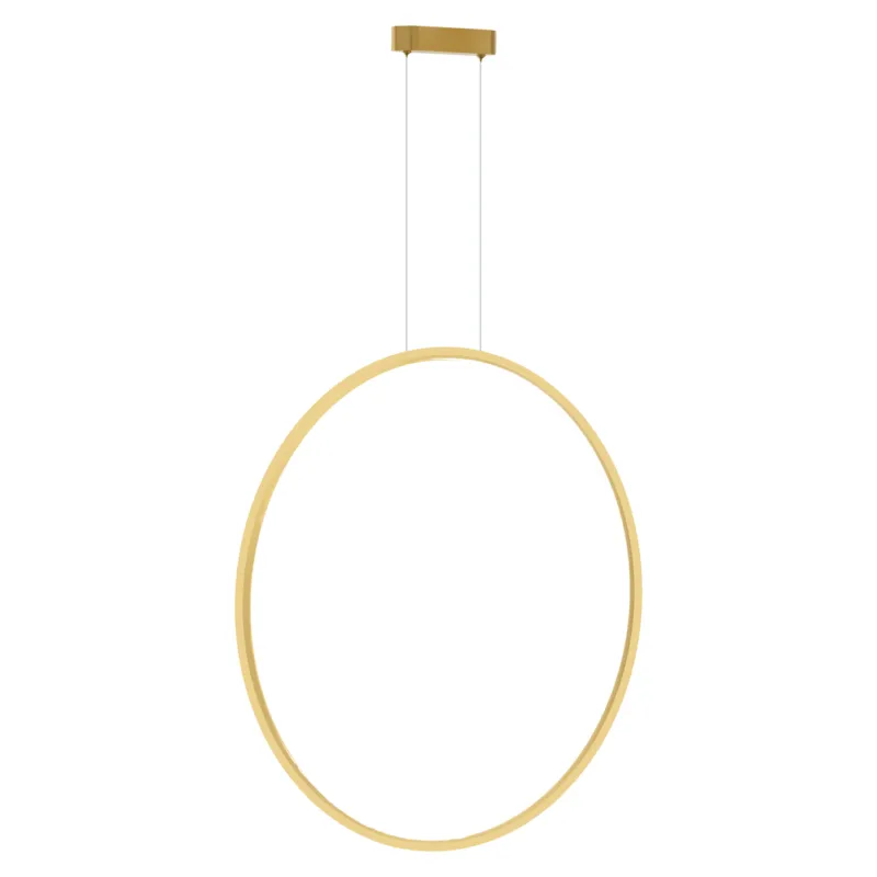 Bezpieczne zakupy Lampa wisząca SATURNO ML8857 Milagro 46W LED Aluminium + Tworzywo Sztuczne Złoty