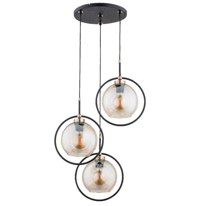 Hit cenowy Lampa wisząca Seldi 62177 Alfa 3xE27 LED Metal