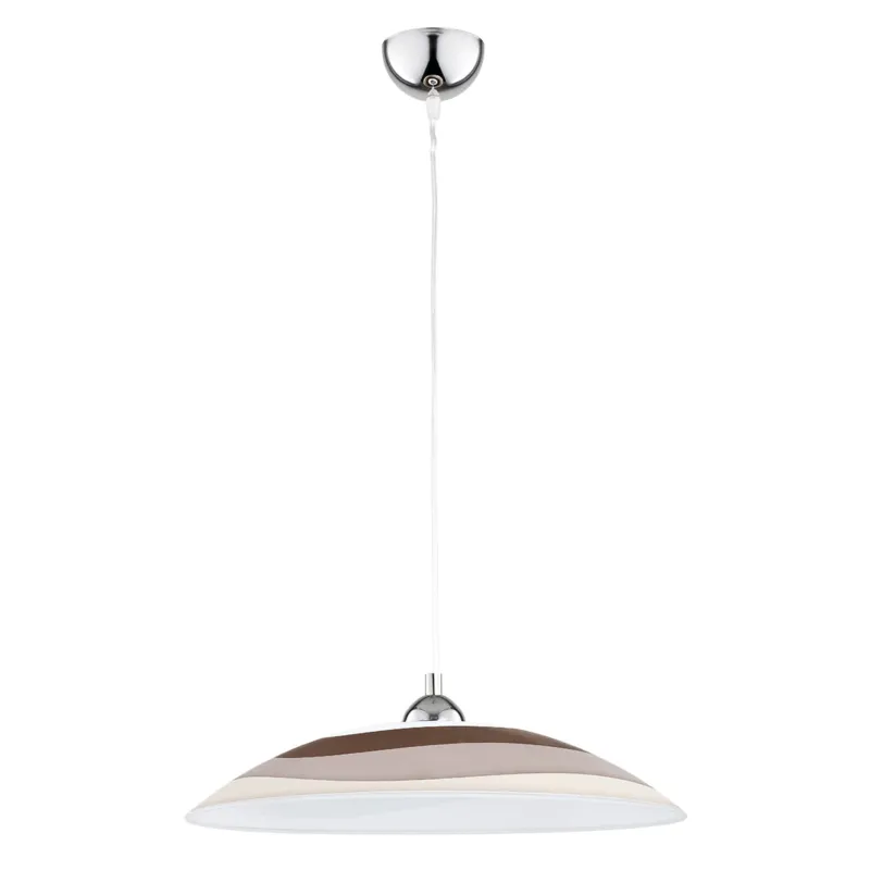 Lampa wisząca Sękacz 60389 Alfa 1xE27 LED Metal/Szkło Chrom Super okazja