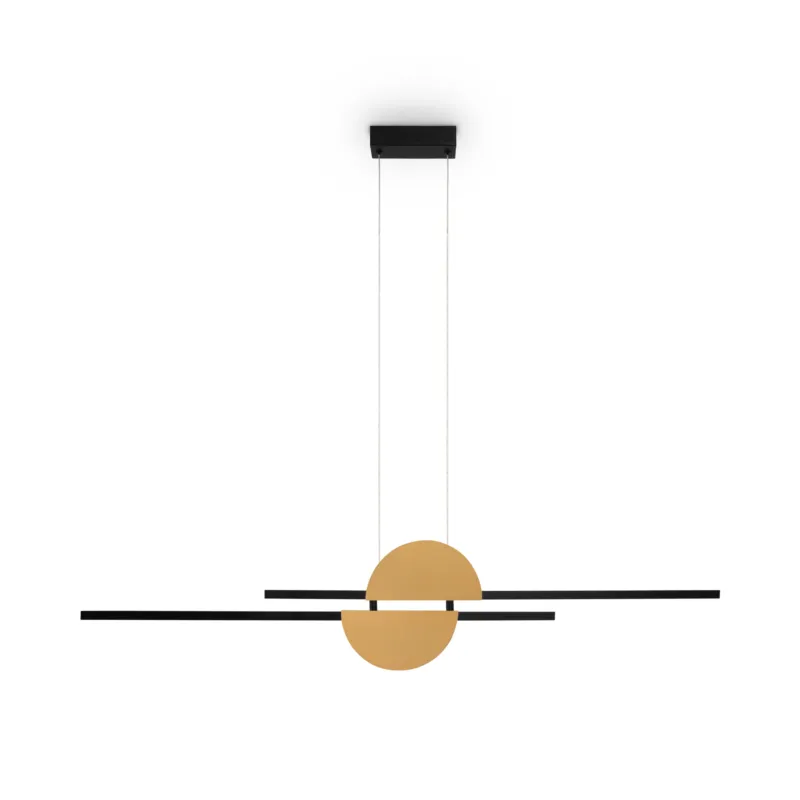 Wyprzedaż Lampa wisząca Skyline MOD179PL-L26BS4K Maytoni LEDx26W Aluminium/Aluminium Czarny/Mosiądz