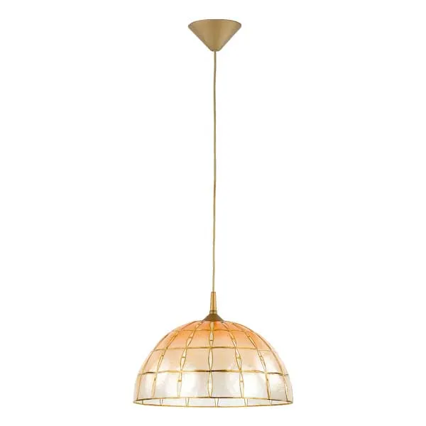 Tylko dziś Lampa wisząca Sole 12641 Alfa 1xE27 LED Tworzywo Złoty