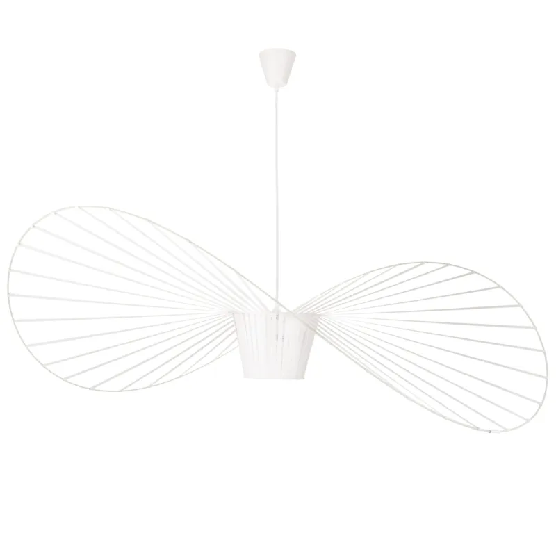 Wysoka jakość Lampa wisząca Sombrero ST-8052-200 white Step into Design 2xE27 40W Tkanina Welurowa Biały