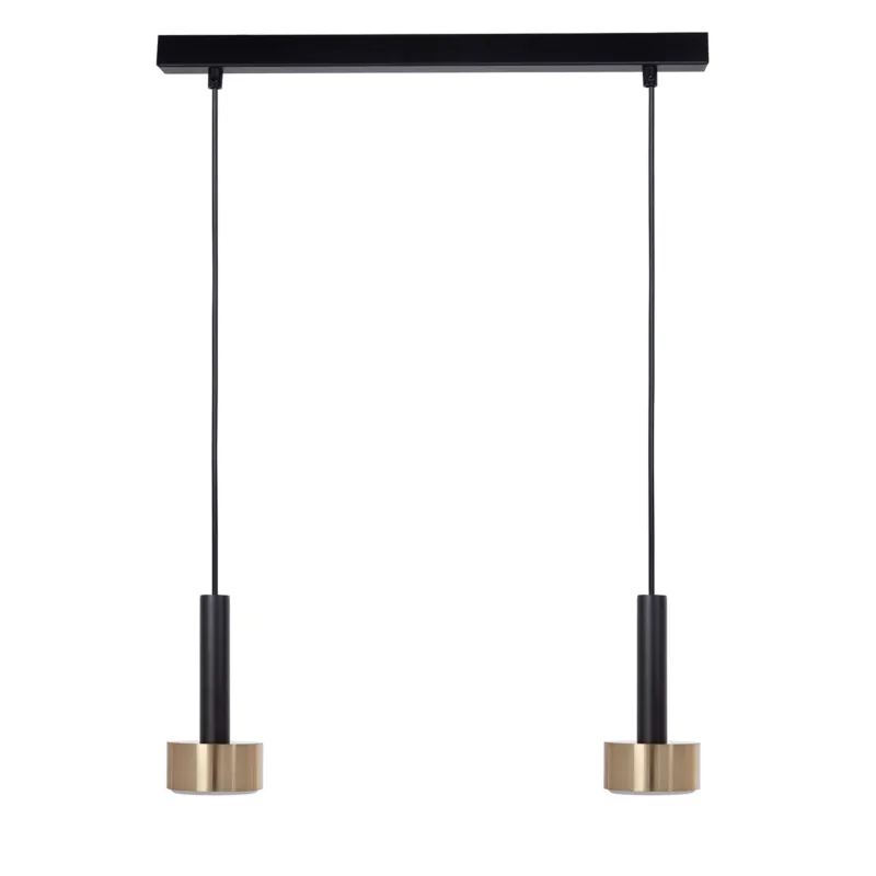 Lampa wisząca STAMP Sigma Lighting 2x GX53 MAX 12W LED Stal lakierowana Czarny/Czarny,Złoty Rabat